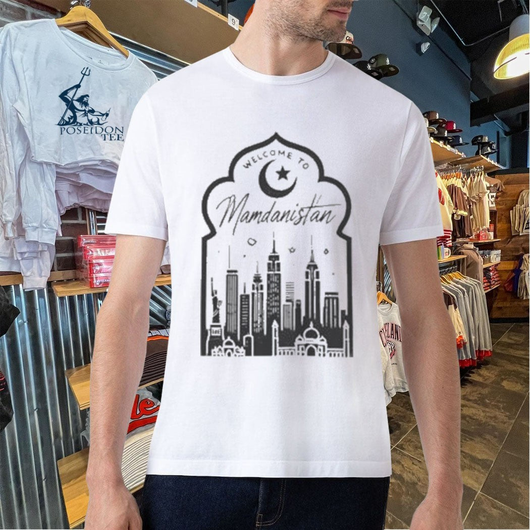 Back Welcome To Mamdanistan 2026 T-shirt