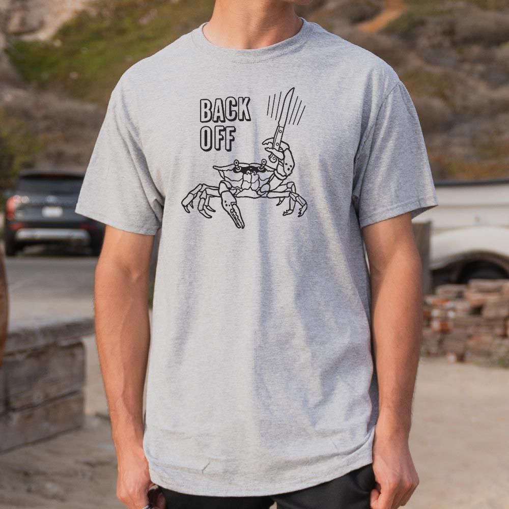 Back Off Crab Graphic