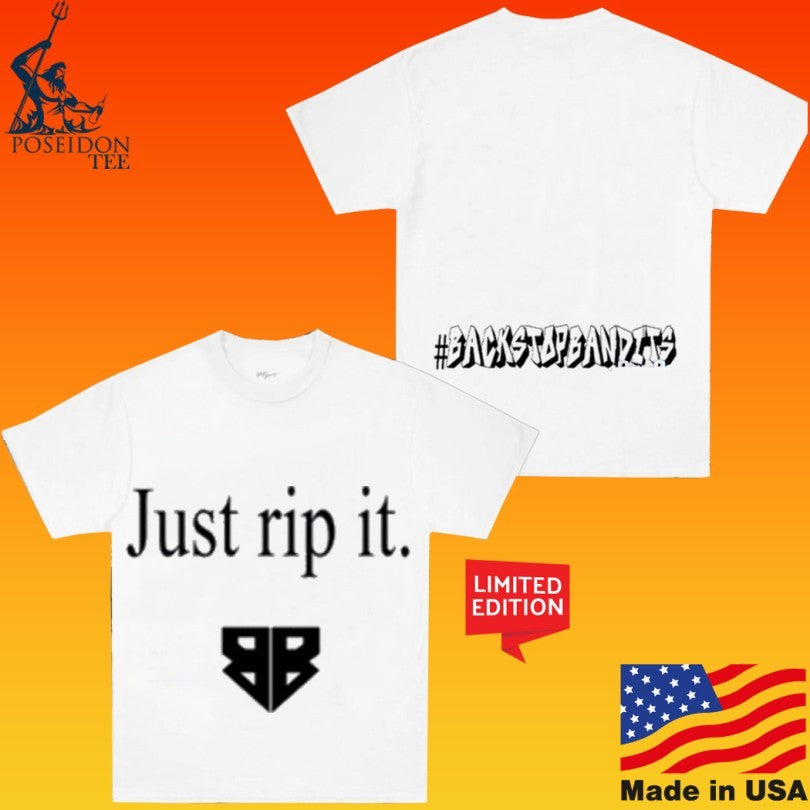 Backstop Bandits Just Rip It T-shirt