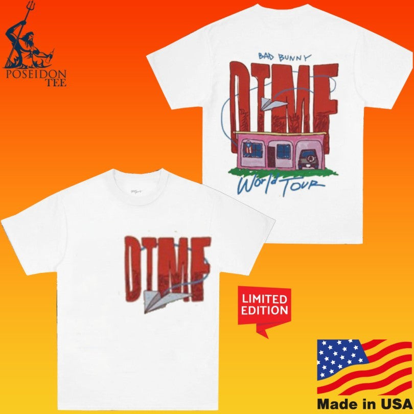 Bad Bunny Dtmf Tour World Tour T-shirt