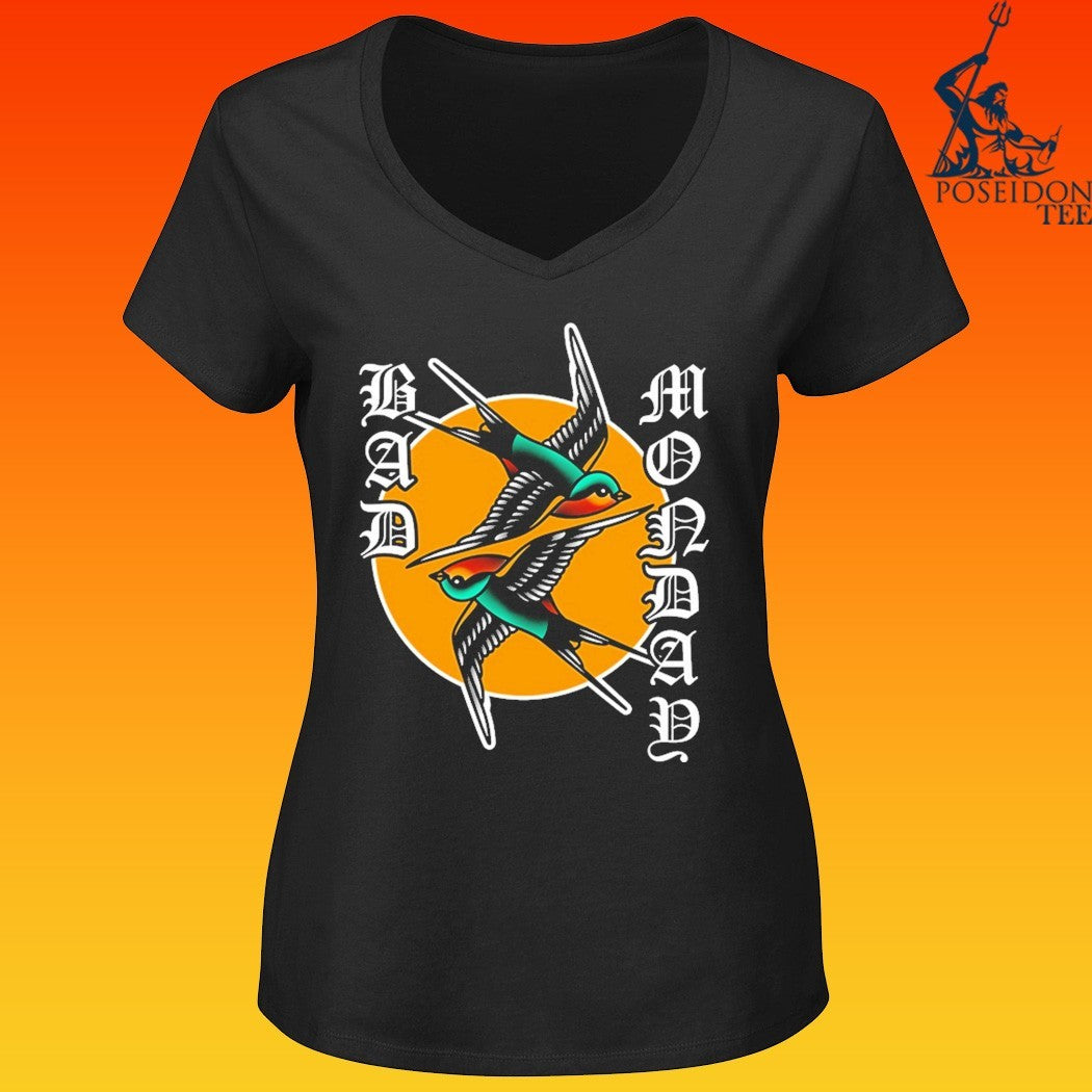 Bad Monday Swallows T-shirt