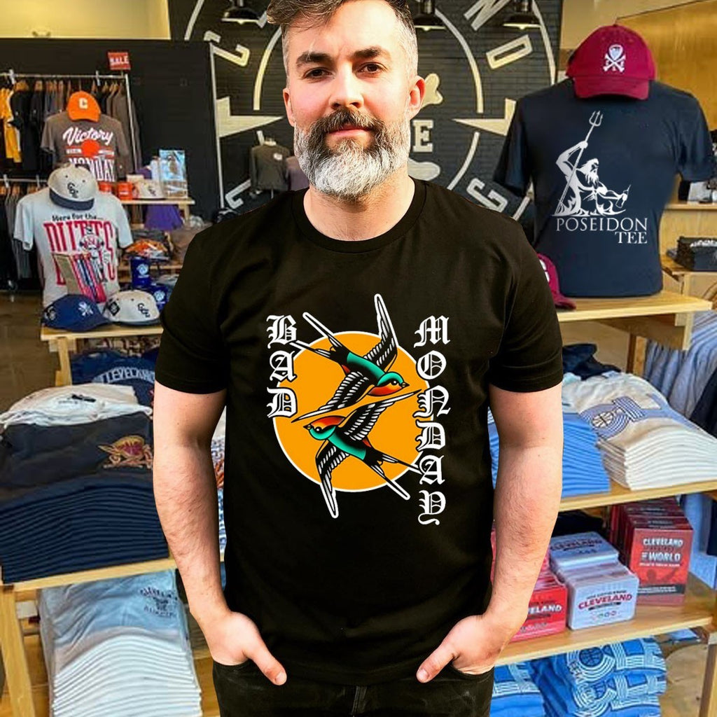 Bad Monday Swallows T-shirt