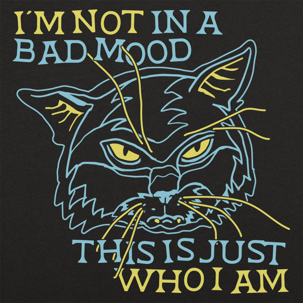 Bad Mood Cat Face, This Is Just Who I Am