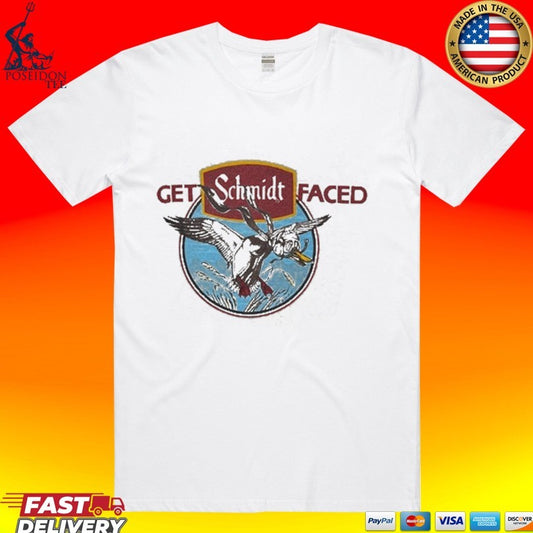 Barn Owl Seattle Get Schmidt Faced Beer T-shirt