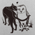 Barn Owl's Best Friend Cat and Owl Love