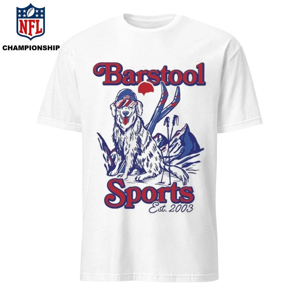 Barstool Sports Dog Ski Mountain Shirt