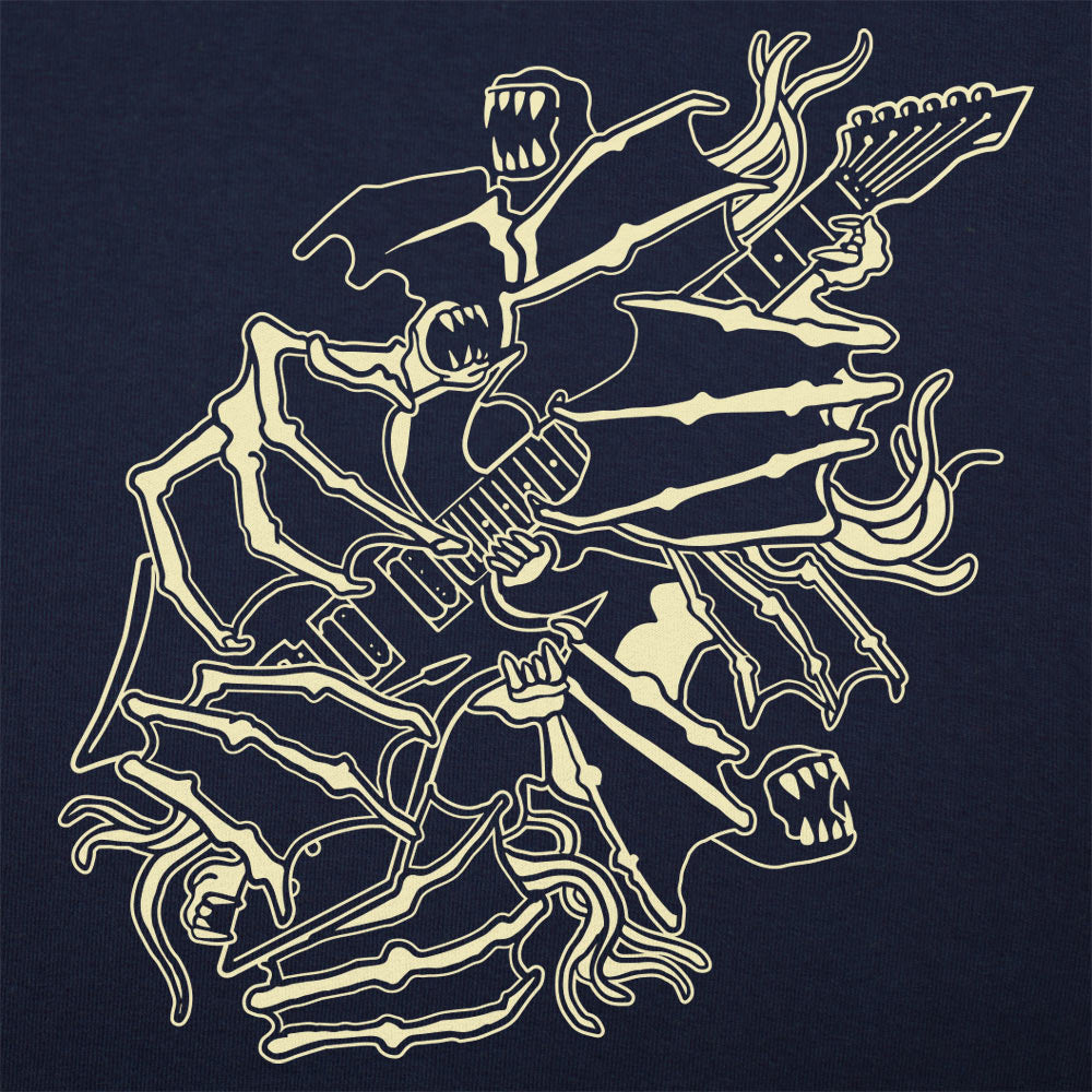Bat Attack Bat Monster Shredding Electric Guitar