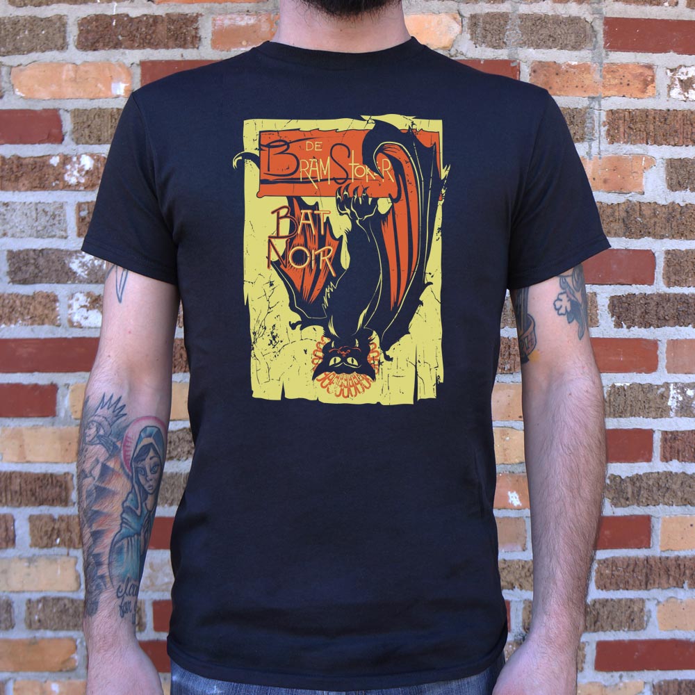 Bat Noir Vampire Art Nouveau Style