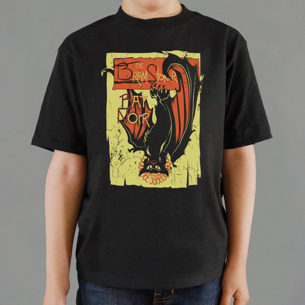 Bat Noir Vampire Art Nouveau Style