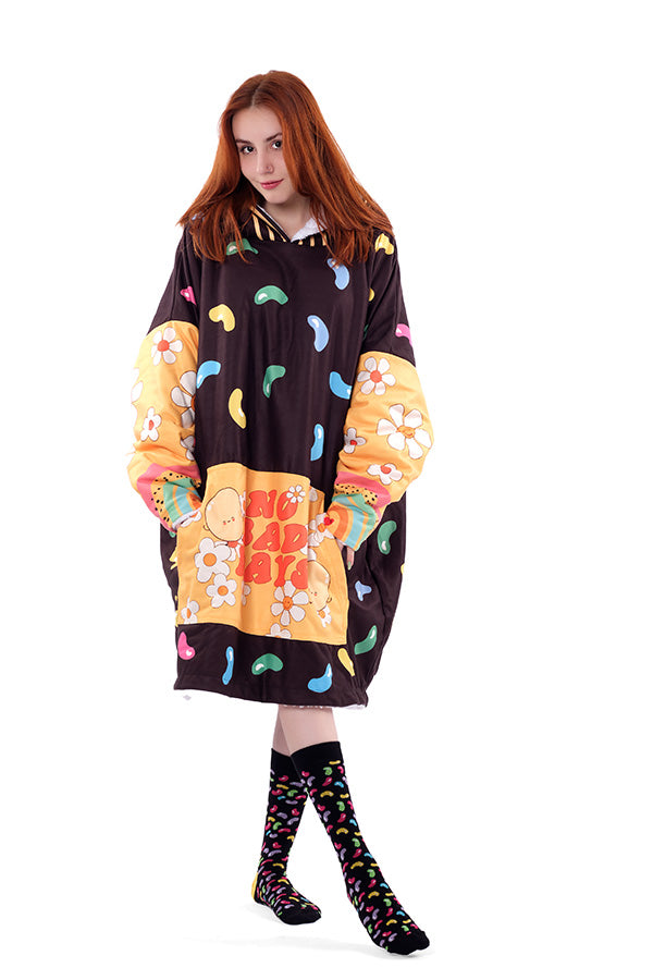 Beans Hoodie Blanket – No Bad Days