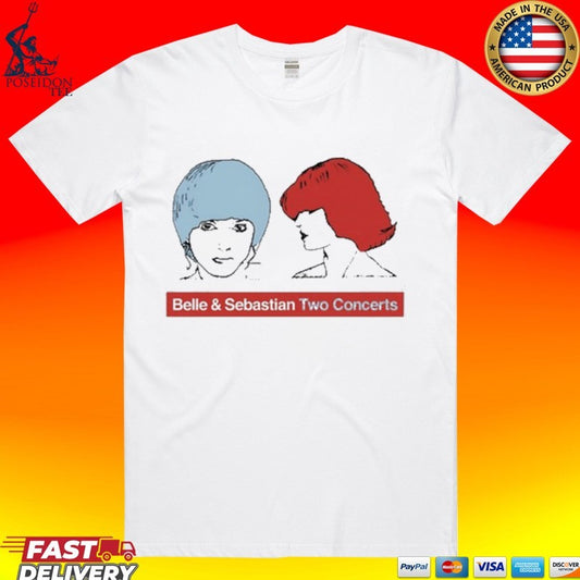 Belle And Sebastian Tour In New York 5 22 26 Two Concerts T-shirt