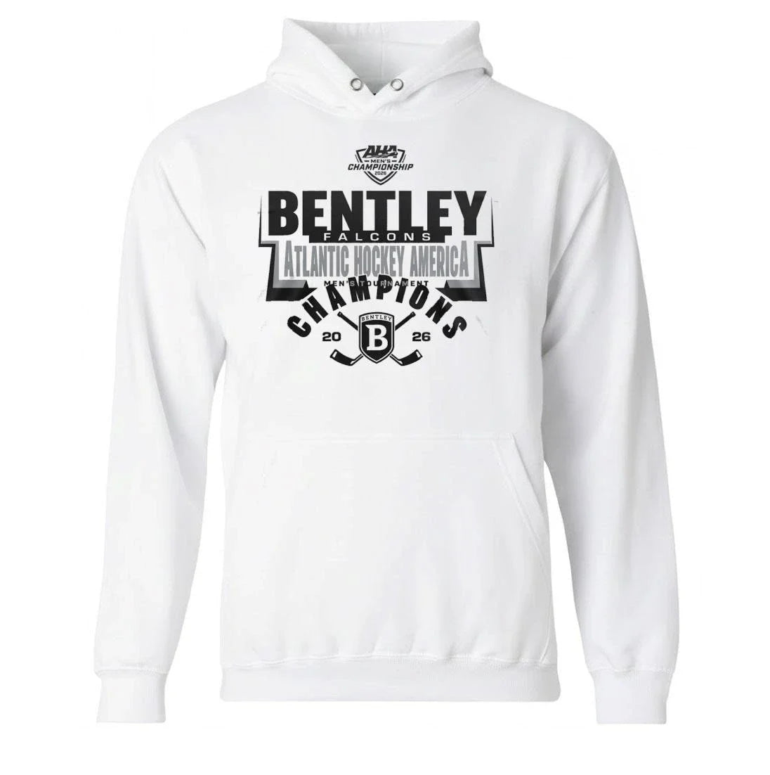 Bentley Falcons Atlantic Hockey America Champions Back2Back 2026 Shirt