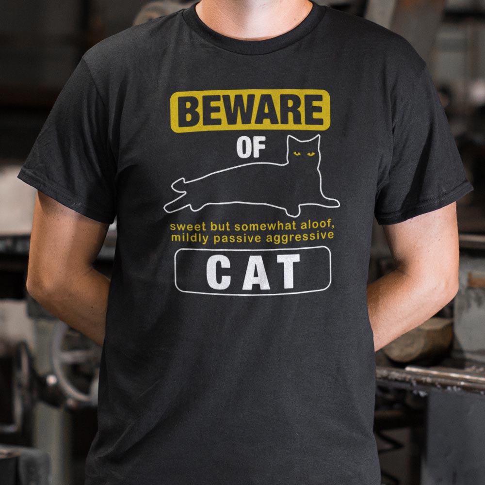 Beware Of Cat Warning Sign,