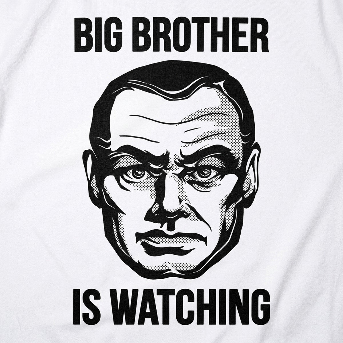 Big Brother Is Watching Dystopian Surveillance Face