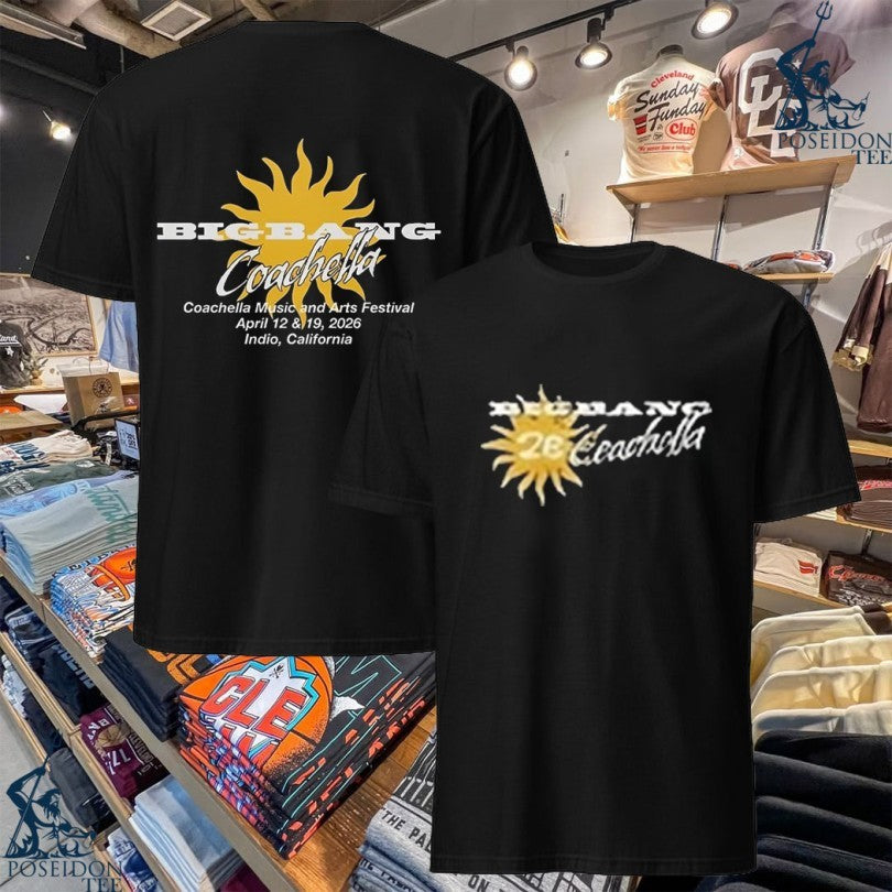 Bigbang Sundaze Coachella 2026 T-shirt