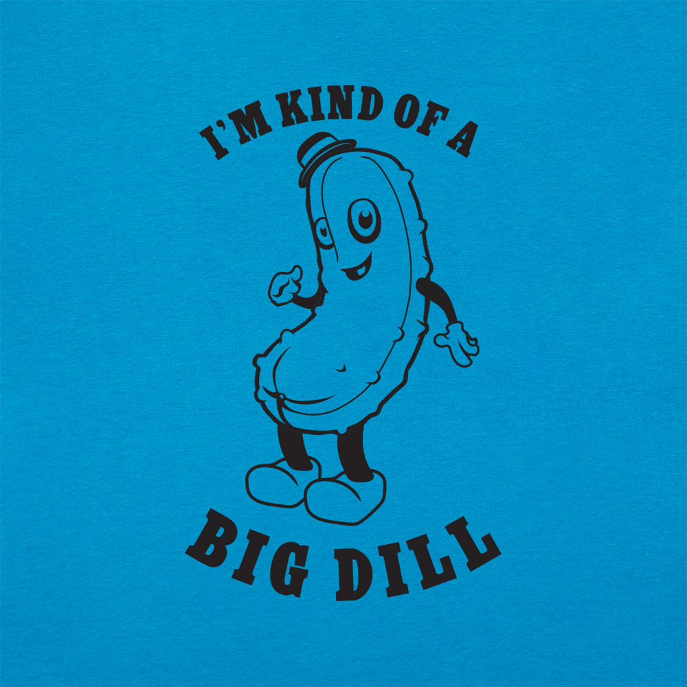 Kind Of A Big Dill Cartoon Pickle Pun