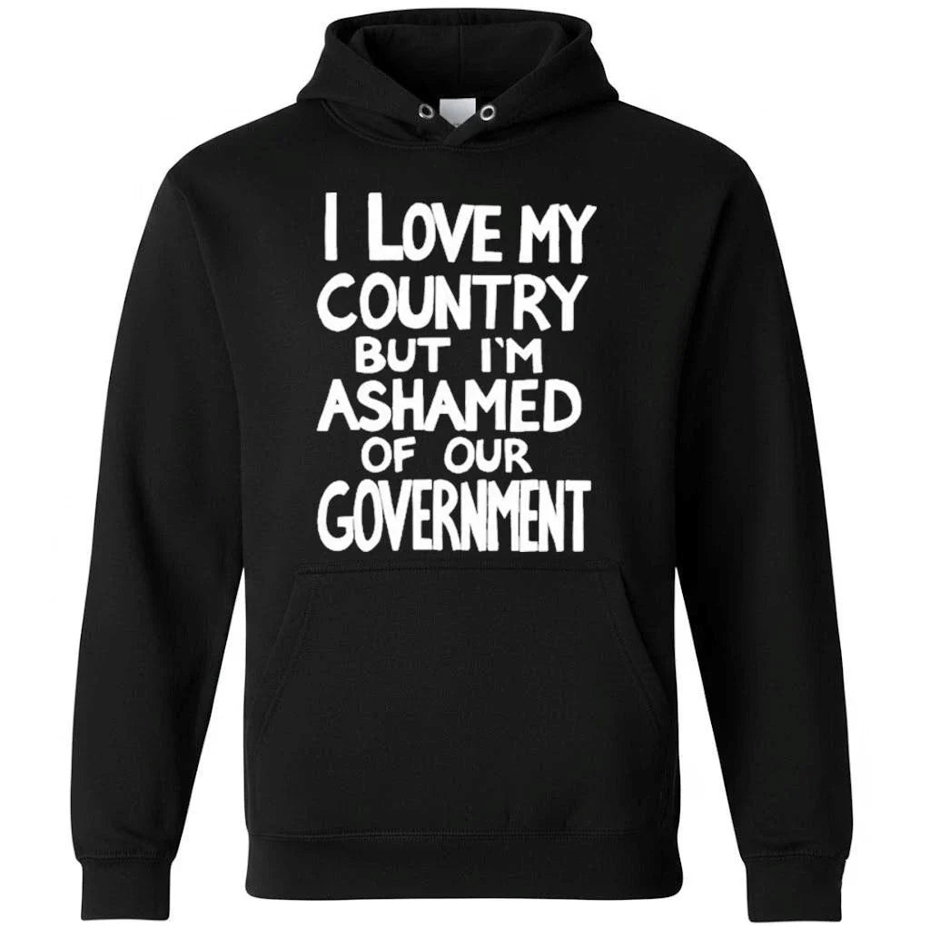 Billie Eilish I Love My Country But I’m Ashamed Of Our Government Shirt