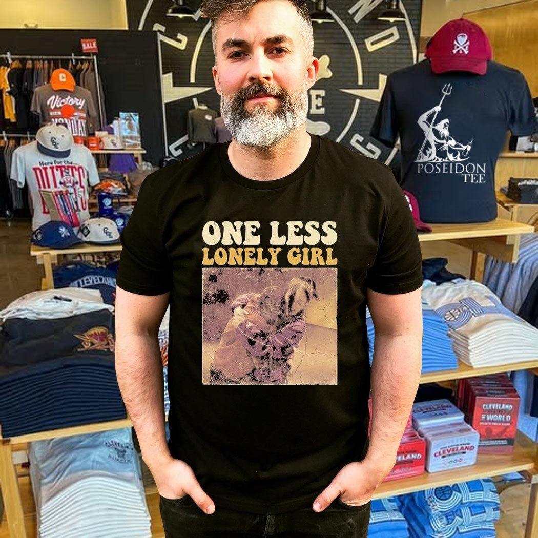 Billie Eilish Justin Bieber One Less Lonely Girl T-shirt