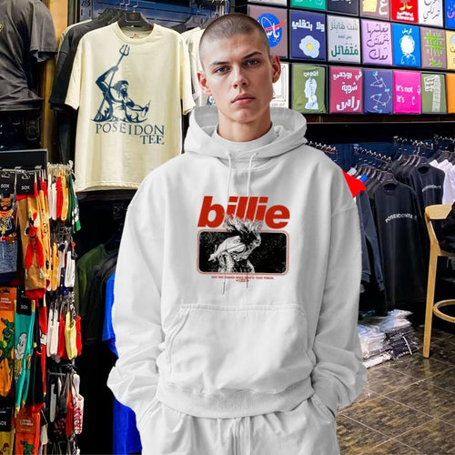 Billie Eilish Live In 3d Hair Whip Mustard T-shirt