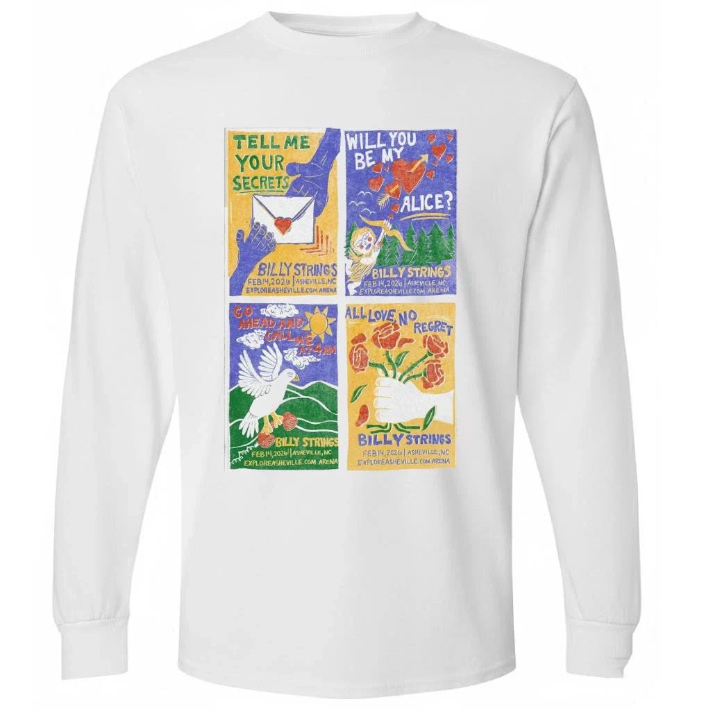 Billy Strings At ExploreAsheville.com Arena February 14 2026 Poster Shirt