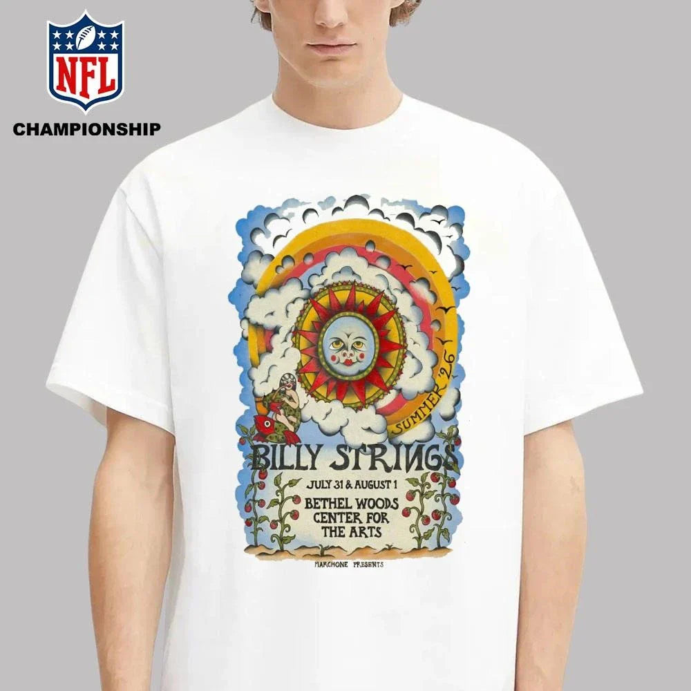 Billy Strings Summer 2026 Tour Poster Shirt