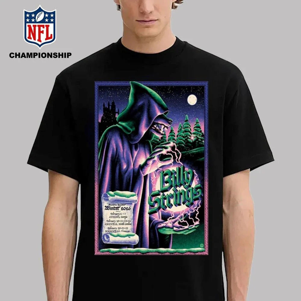 Billy Strings Winter 2026 Poster Shirt
