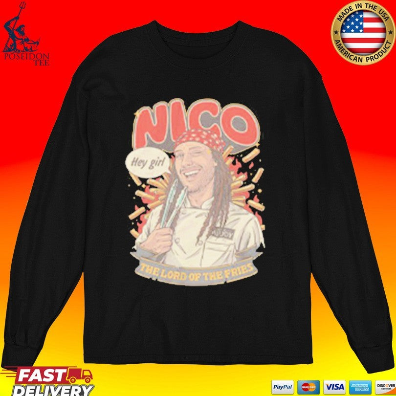 Bistro Huddy Nico Lord Of The Fries T-shirt