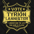 Vote Tyrion Lannister Fantasy Campaign Poster