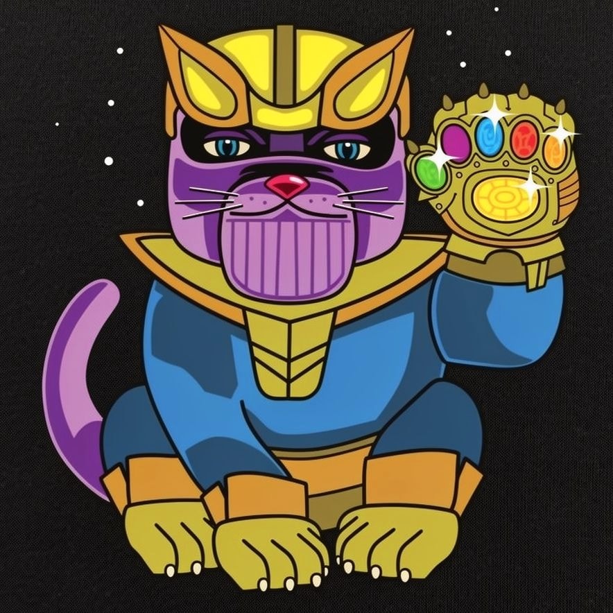 Infinity Paw Cosmic Villain CatFull Color