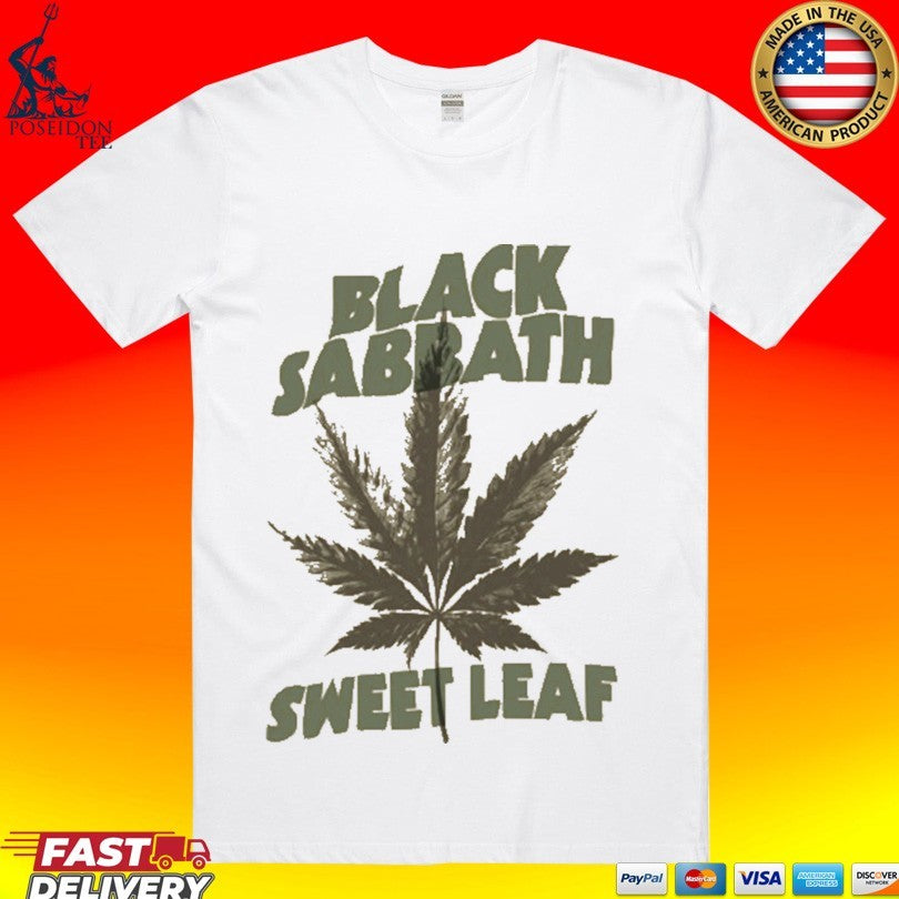 Black Sabbath Apparel Sweet Leaf Cannabis T-shirt