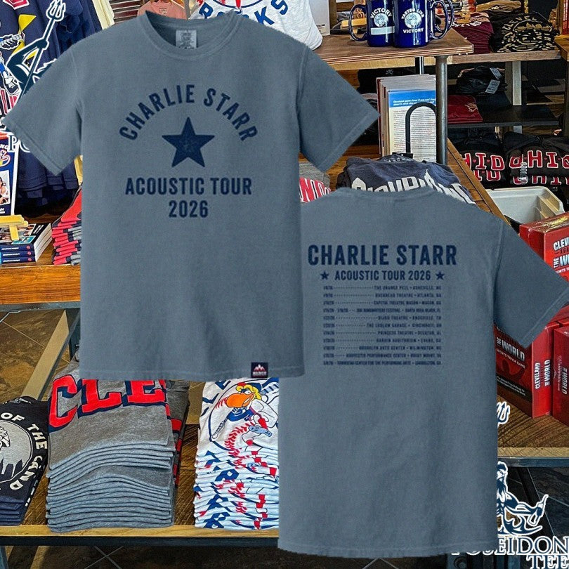 Blackberry Smoke Charlie Starr Acoustic Tour 2026 T-shirt