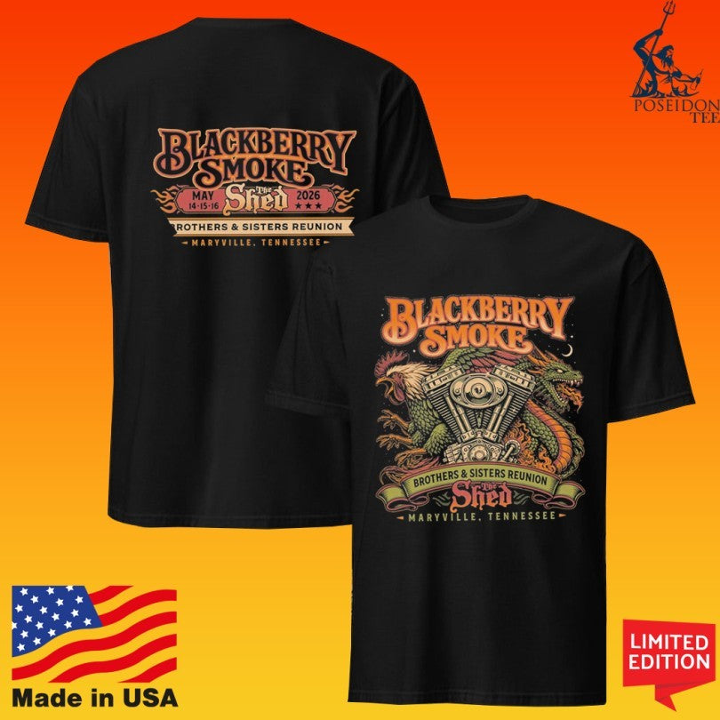 Blackberry Smoke Shed 2026 T-shirt