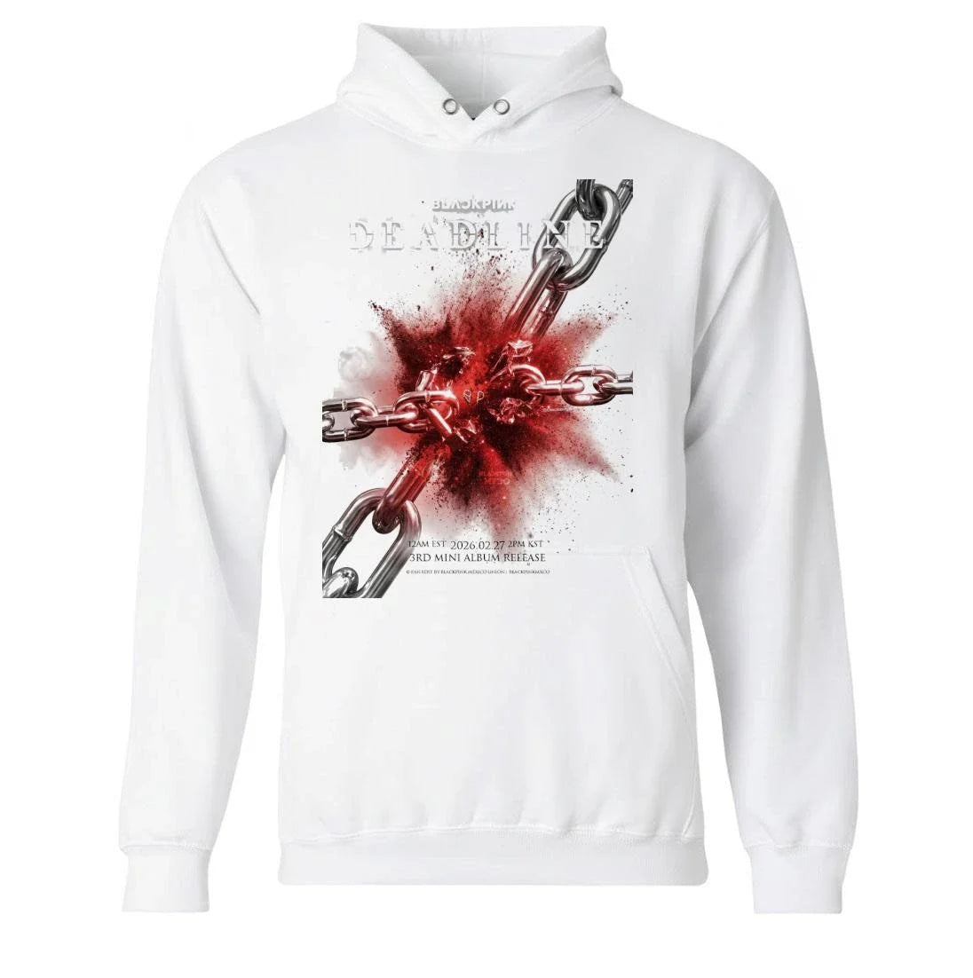 BLACKPINK Deadline Concept Poster Pressure 3rd Mini Album Release Shirt