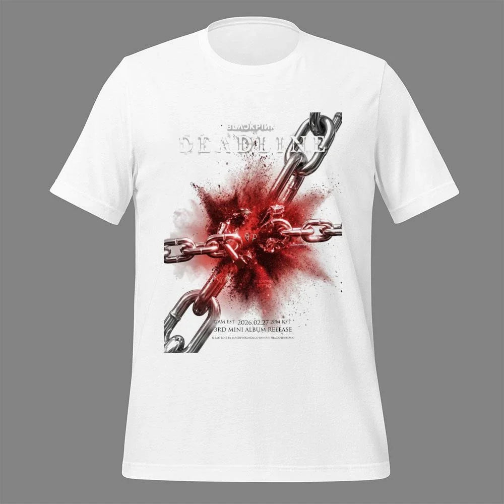 BLACKPINK Deadline Concept Poster Pressure 3rd Mini Album Release Shirt