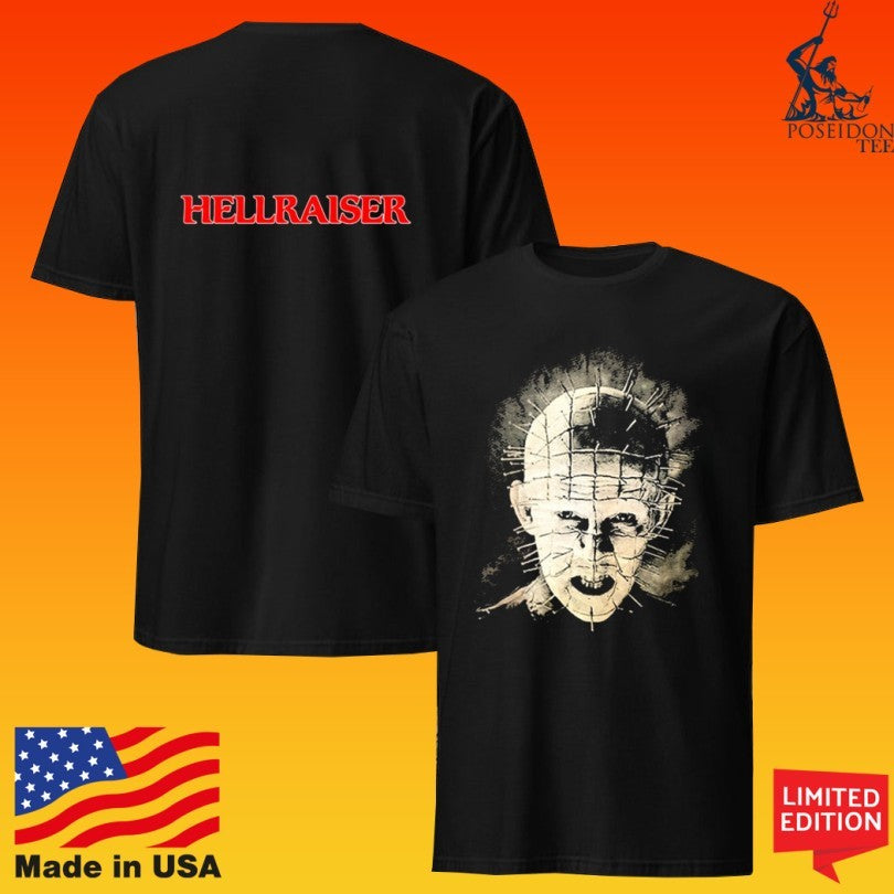 Blackwave Hellraiser Pinhead Horror Movie T-shirt