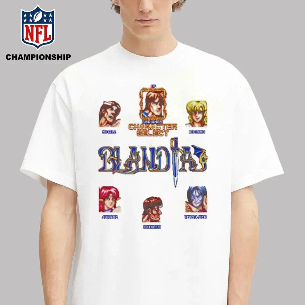 Blandia Character Select Shirt