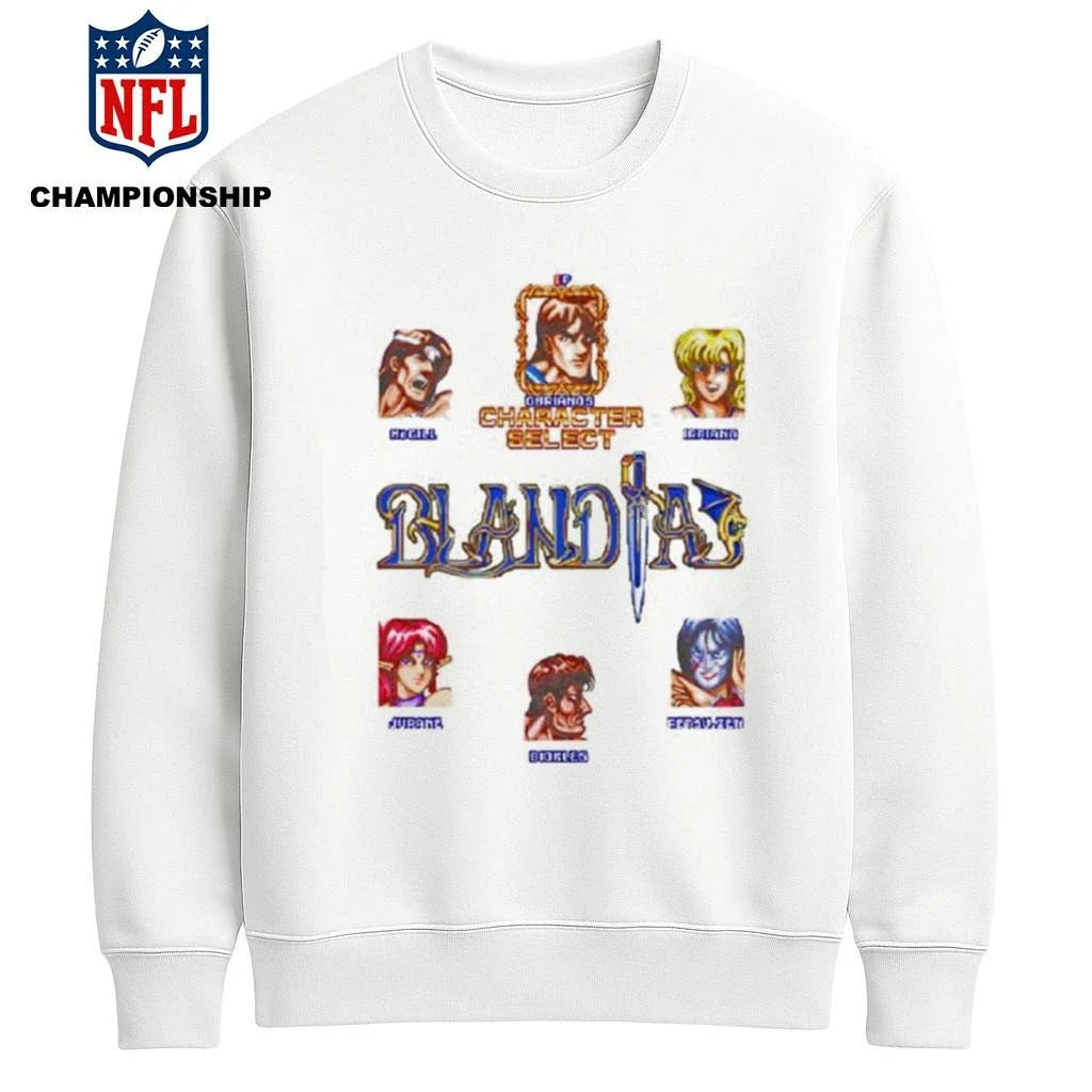 Blandia Character Select Shirt