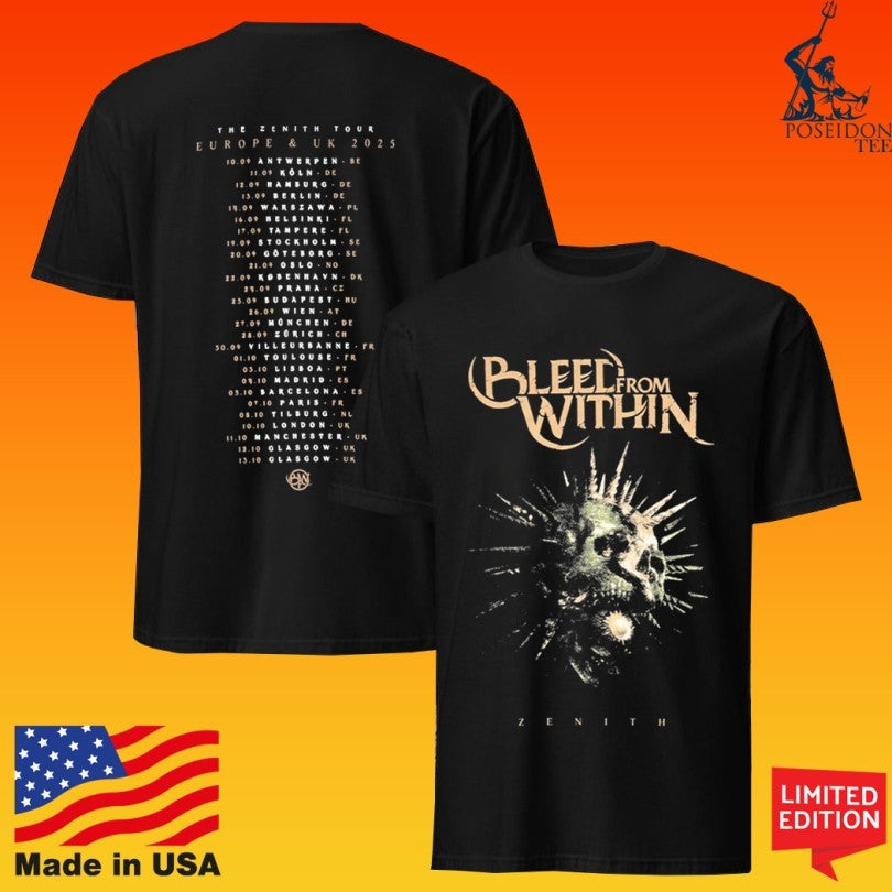 Bleed From Within Zenith Tour Shirt