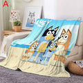 bluey throw blanket for Kids 947