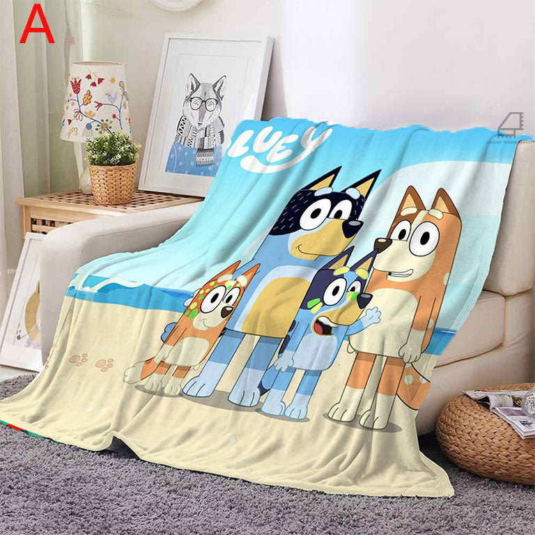 bluey throw blanket for Kids 947