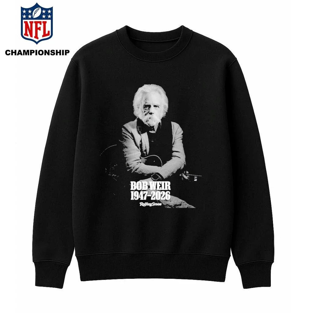 Bob Weir Rest In Peace Rolling Stone Magazine Tribute Thank You For The Memories 1947-2026 Shirt