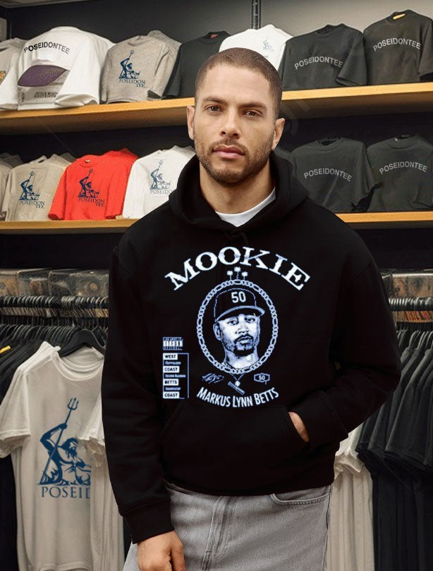 Bobby Miller Wearing Mookie Betts Markus Lynn Betts T-shirt