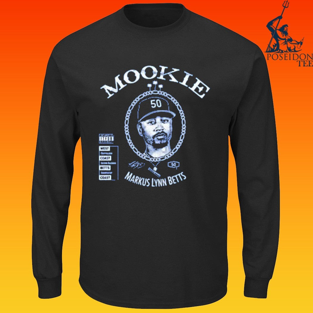 Bobby Miller Wearing Mookie Betts Markus Lynn Betts T-shirt