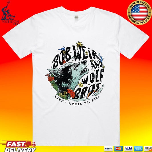 Bobby Weir And Wolf Bros Spring Growth T-shirt