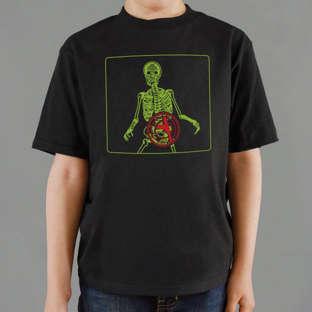 Body Scanner Alert X-Ray Skeleton Scan