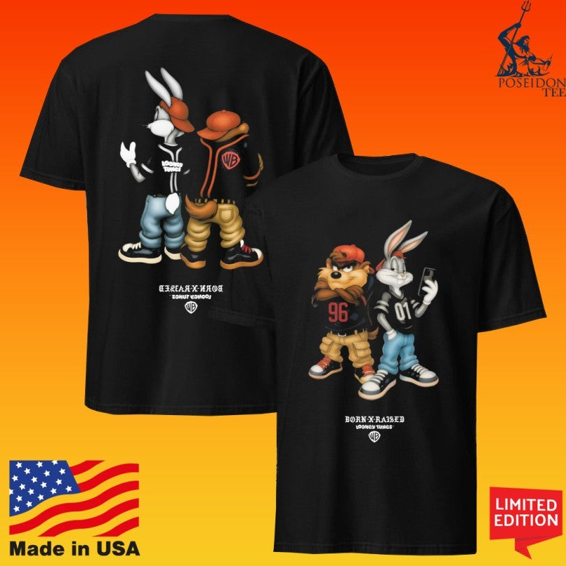Born X Raised Looney Tunes Back To Back T-shirt