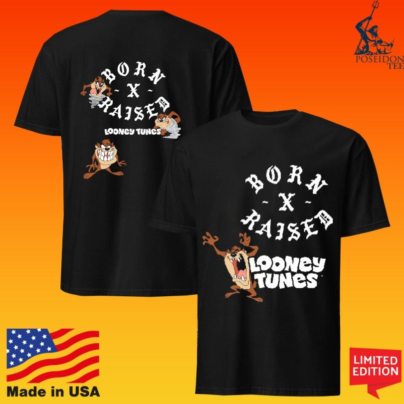 Born X Raised Looney Tunes Taz Rocker T-shirt
