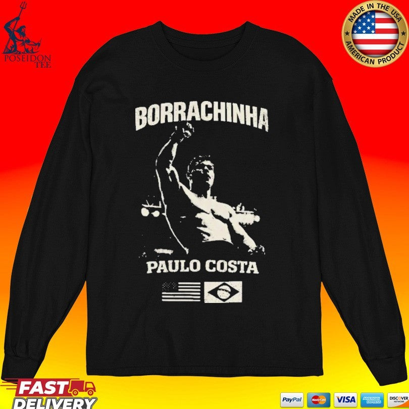 Borrachinha Paulo Costa Raised Arm T-shirt