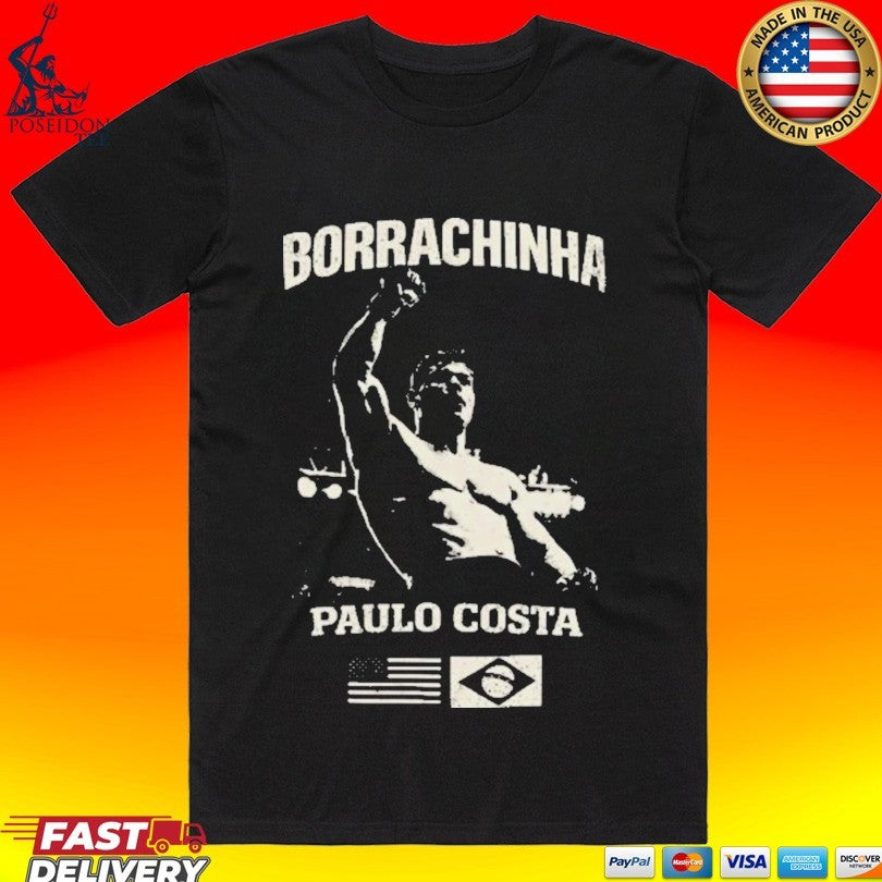 Borrachinha Paulo Costa Raised Arm T-shirt