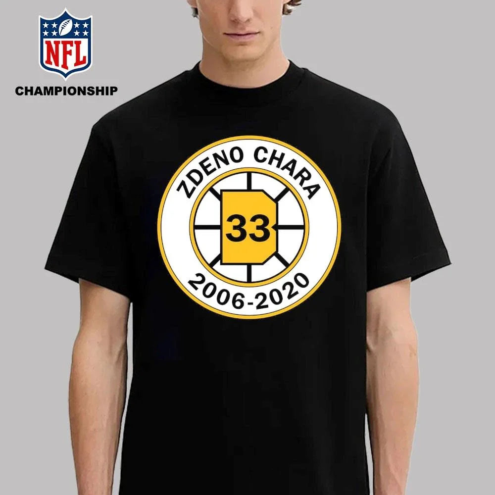 Boston Bruins With Zdeno Chára 2006 2020 Logo Shirt
